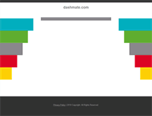 Tablet Screenshot of dashmate.com